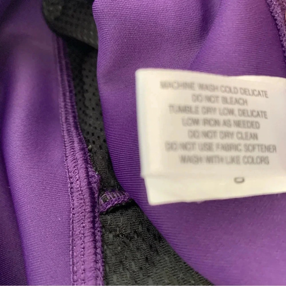 Annika CB Pants Woman Small Purple Dry Tech UPF 50 Pull On Pockets Golf Travel - Picture 11 of 14